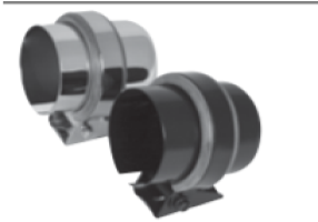 Saas Gauge Holder Chrome 2 5/8"