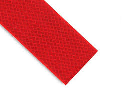 Reflective Safety Tape - Red 2" Wide