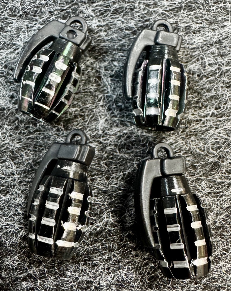 Grenade Valve Caps set of 4