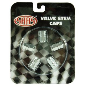 Silver Valve Caps set of 4