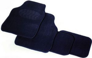 Carpet Mat Set 4 Black