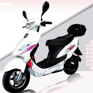 Euro Rider V Sport 50cc Moped - WHITE