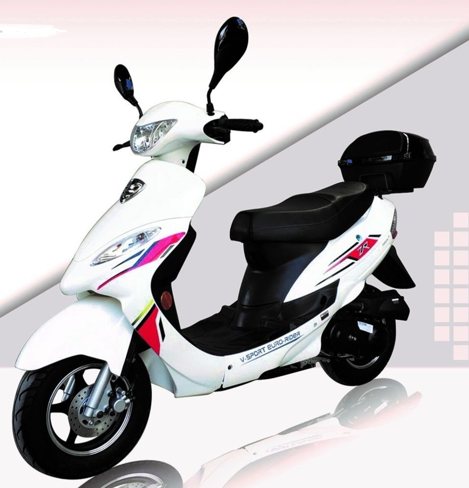 Euro Rider V Sport 50cc Scooter - Image 6