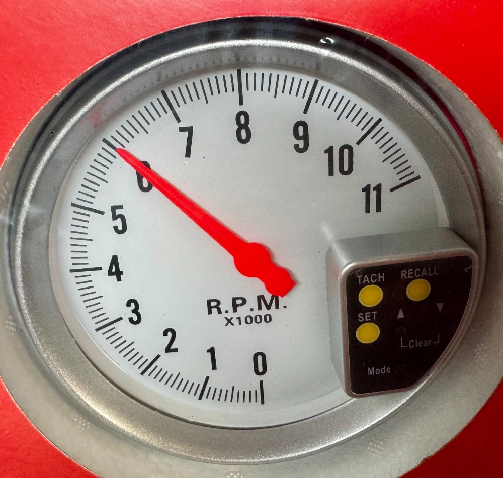 5" Tacho with Shift-light