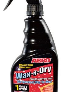 Abro Spray Wax n Dry
