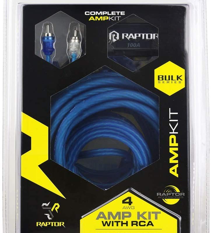 4 Gauge Amp Wiring Kit