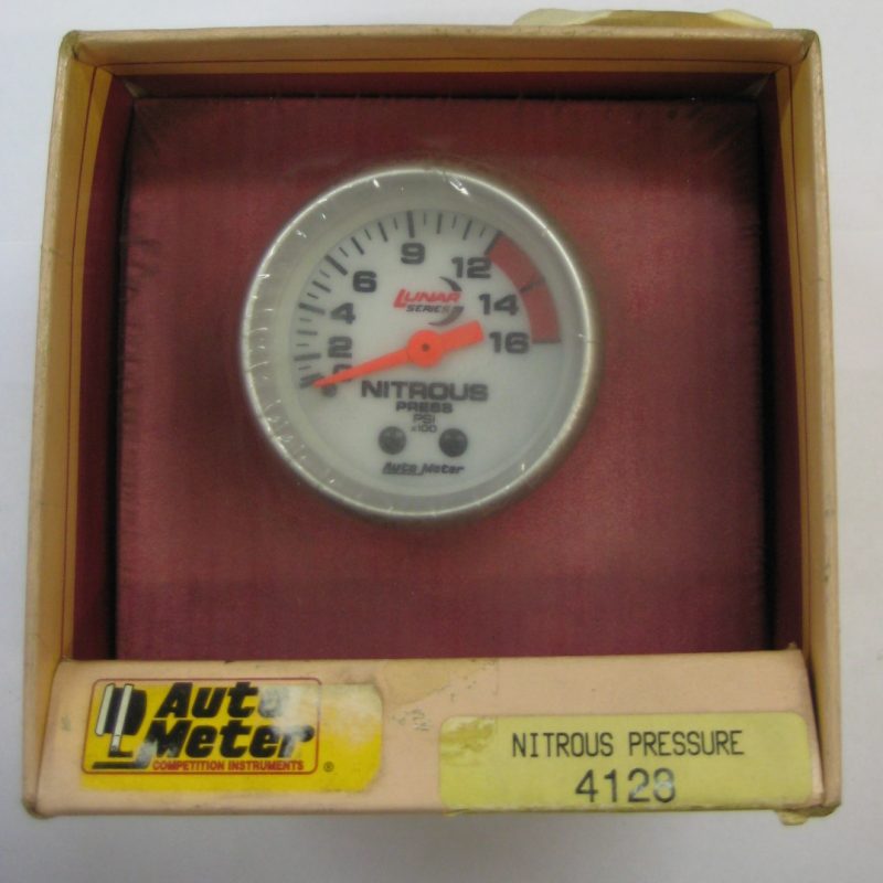 Auto Meter Nitrous Pressure Gauge 2 1/16"