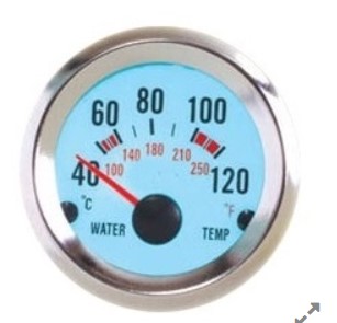 Water Temp Gauge 2" Electric