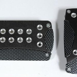 Carbon Look Pedal Pads Auto
