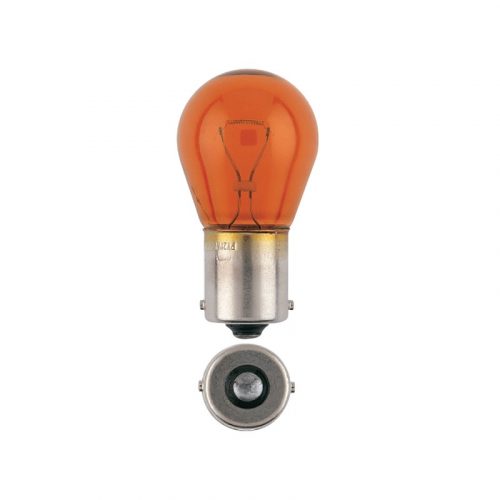 GLOBE 12V 21W AMBER BA15S 47383