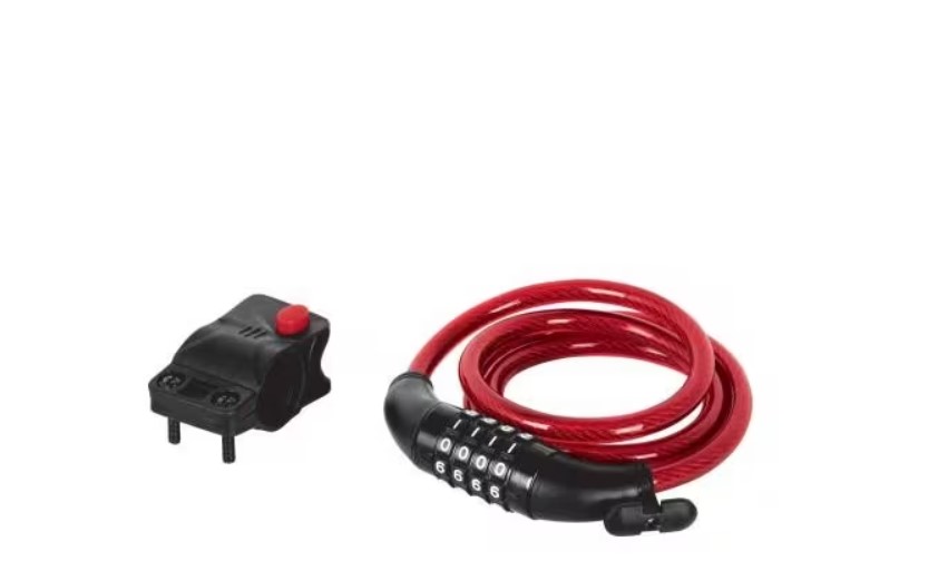 Security Cable Combination 1.2m