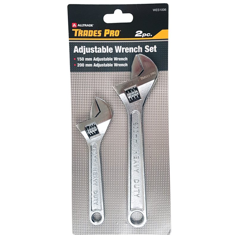 Adjustable Spanner set 2 Piece