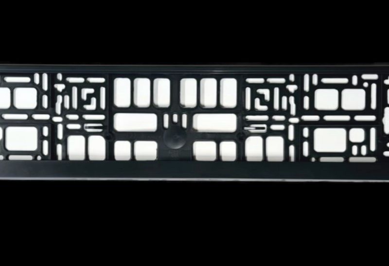 European Number Plate Frames Pair