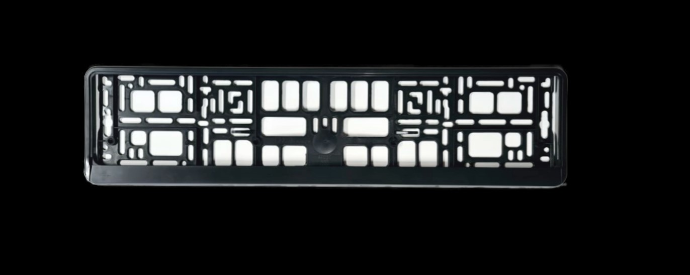 European Number Plate Frames Pair