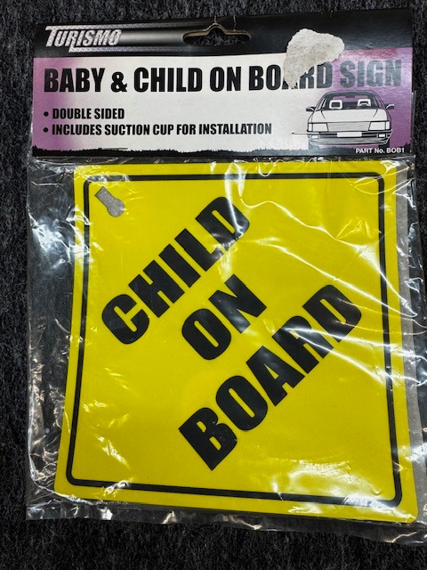 Child On Board Sign