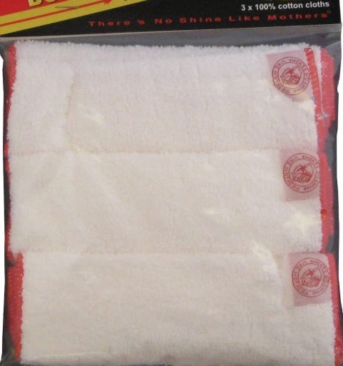 Polish, Wax & Buffing Cloths 3 Pack