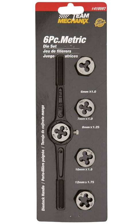 6pce SAE Die Set