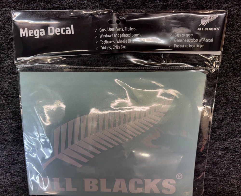 All Blacks Decal
