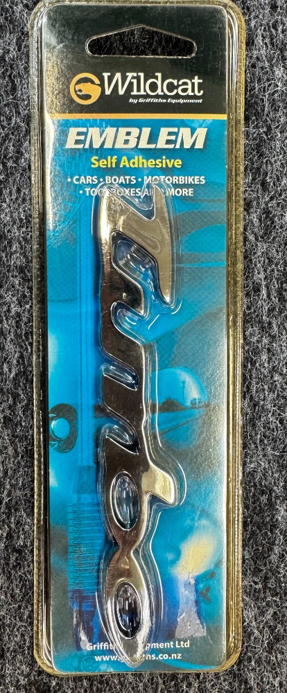Turbo stick on badge