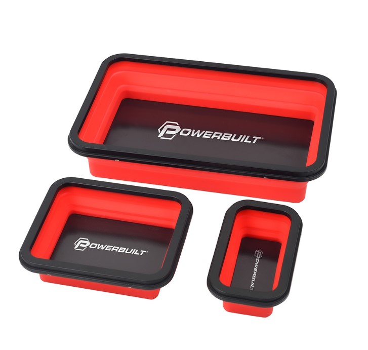 3pc Collapsible Magnetic Tray Set