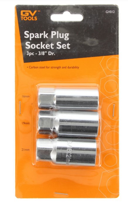 Spark Plug Socket Set 3pce