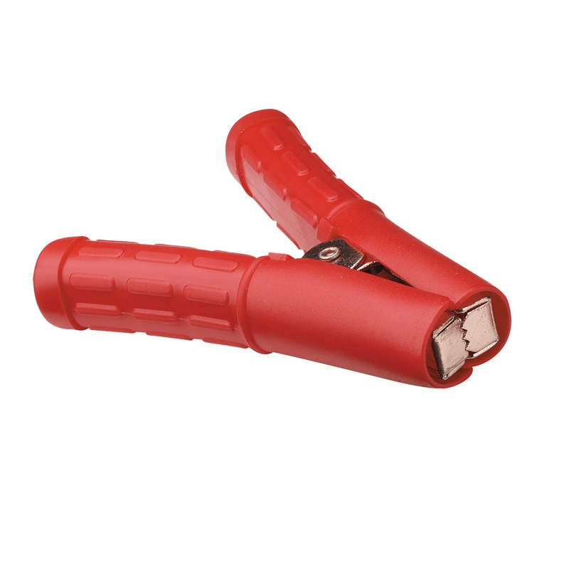 Cable Clamp Red Positive Heavy Duty