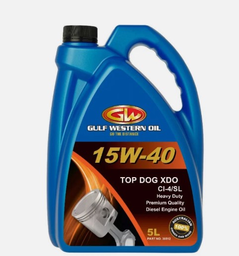 Top Dog 15w/40 Diesel Oil 5ltr
