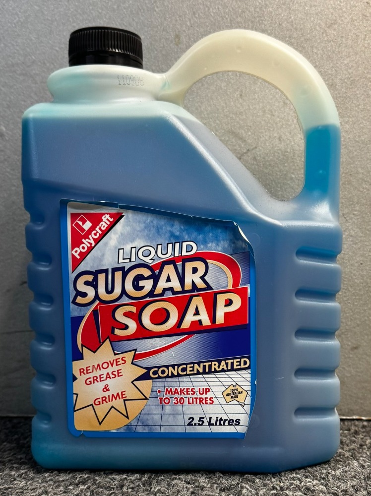 Sugar Soap Liquid 2.5ltr
