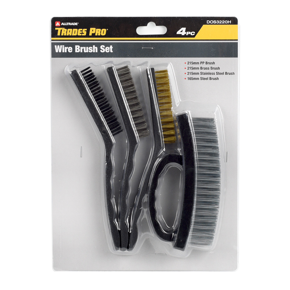 4pce Wire Brush Set
