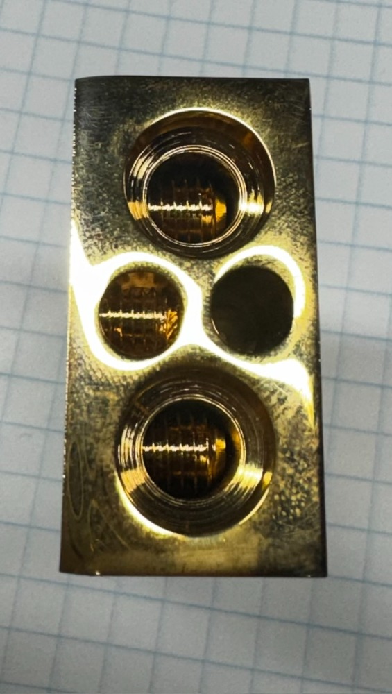 Gold Battery Terminal Deluxe Negative